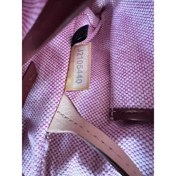 Dooney & Bourke Women Brown Peeble Leather Zip Closure Clutch Shoulder Hobo Bag - Picture 10 of 15